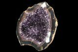Purple Amethyst Geode - Uruguay #83737-2